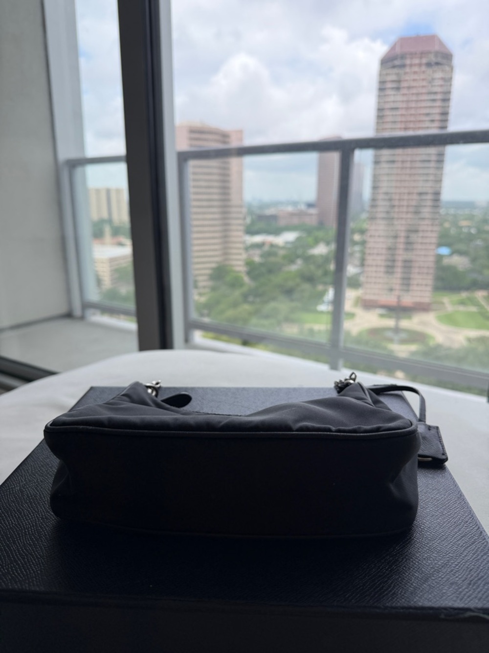 Prada Black Nylon Reedition Bag - Picture 9 of 10